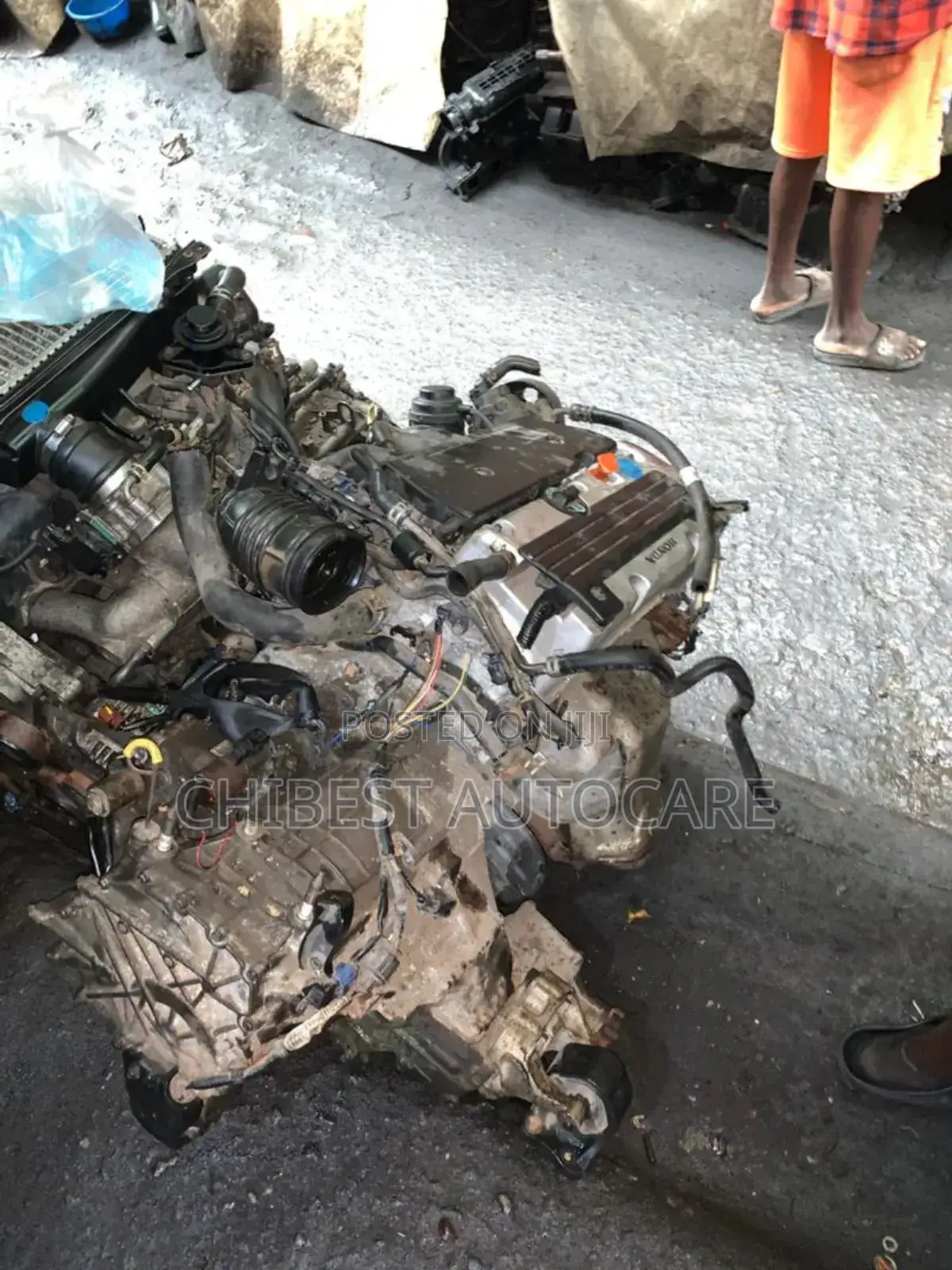 Complete Engine and Gearbox for Honda Cr-v 2003 Model Direct Tokunbo