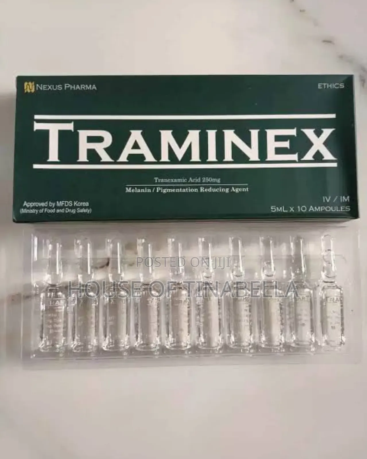 Nexus Pharma Traminex Tranexamic Acid Hyperpigmentation Injection