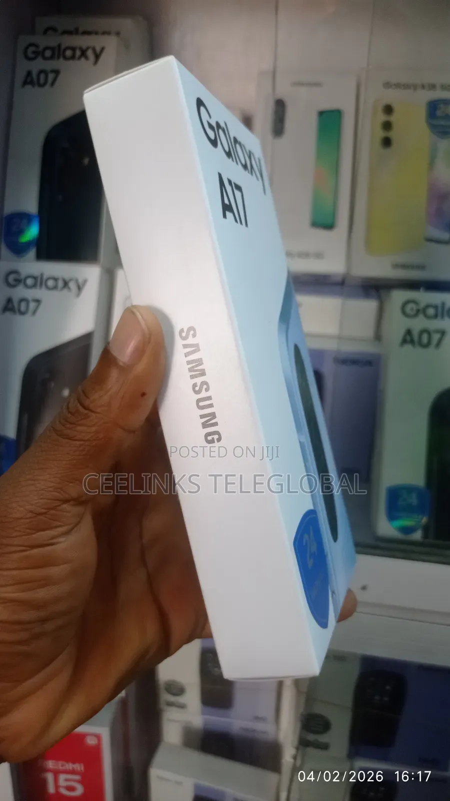 New Samsung Galaxy A17 128 GB Black
