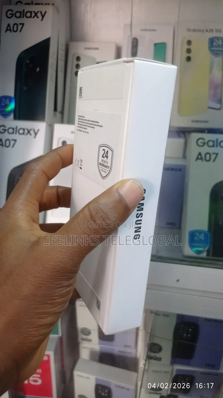 New Samsung Galaxy A17 128 GB Black