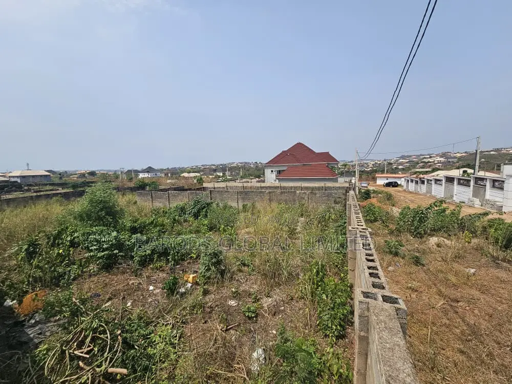 Fenced Gated Residential Land in Laderin