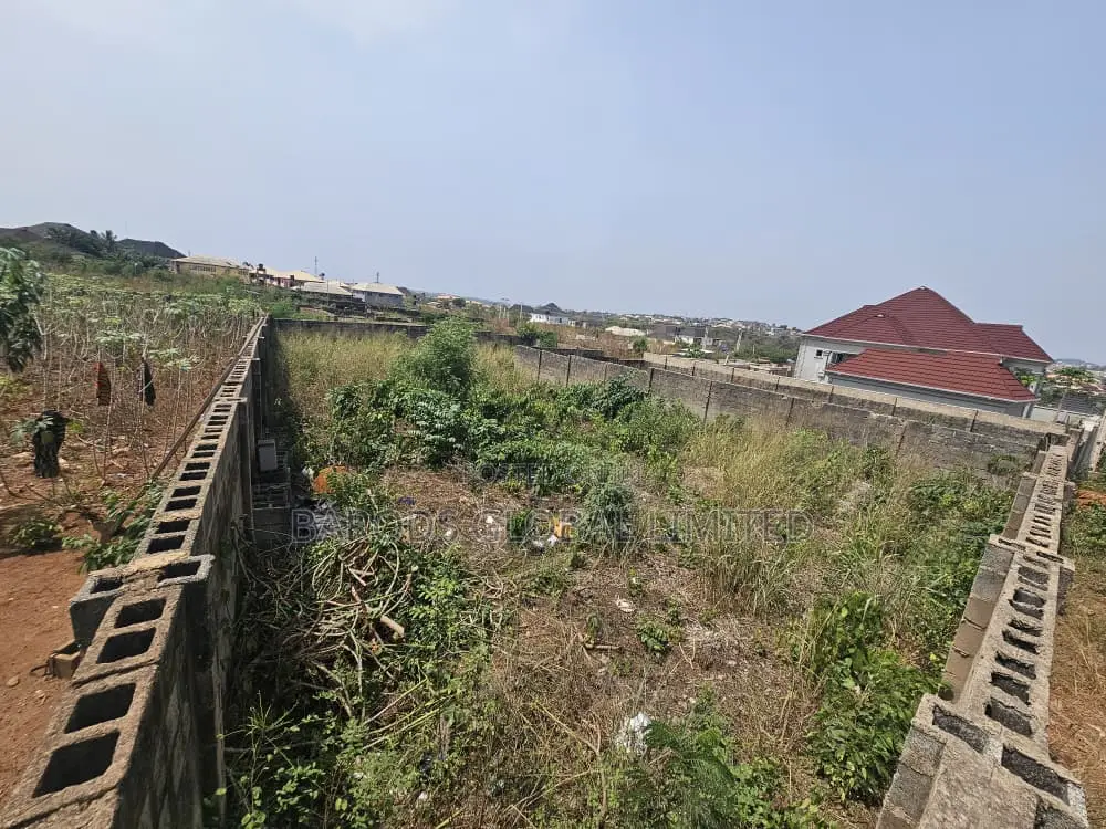 Fenced Gated Residential Land in Laderin