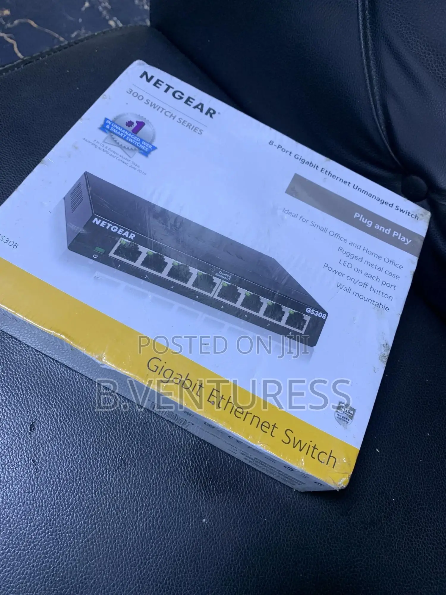 Netgear 8-Port Gigabit Ethernet Unmanaged Switch