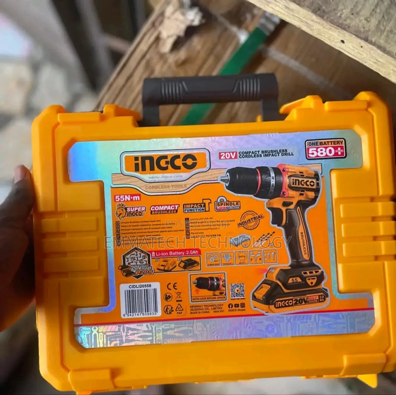 Dz Ingeco Rechargeable Drill Machine
