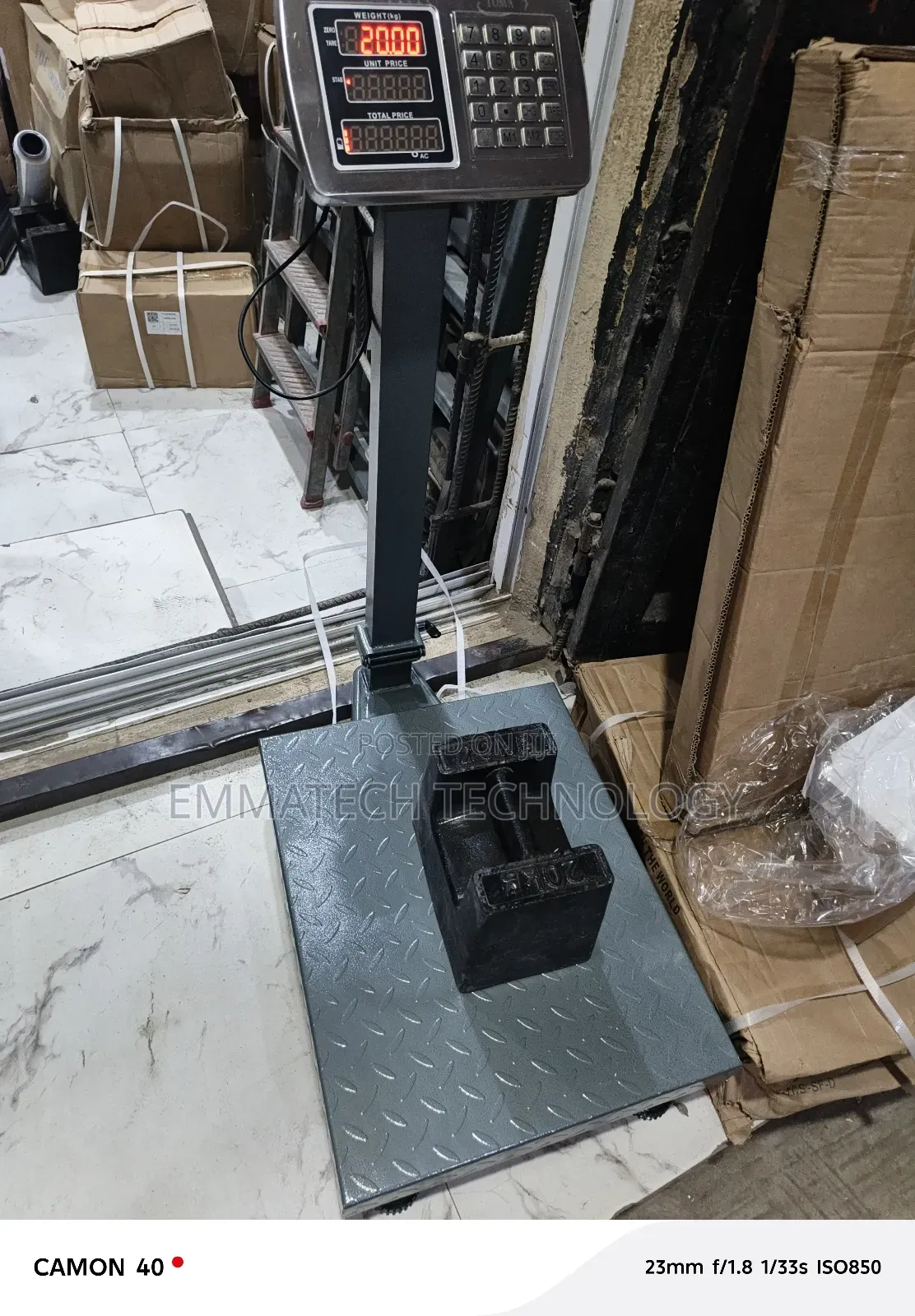 Original Toma 300kg Digital Platform Scale