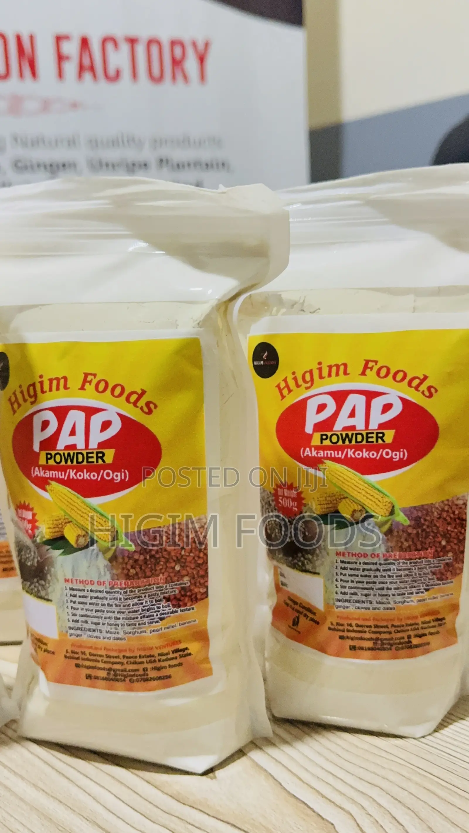 Dry Pap Powder
