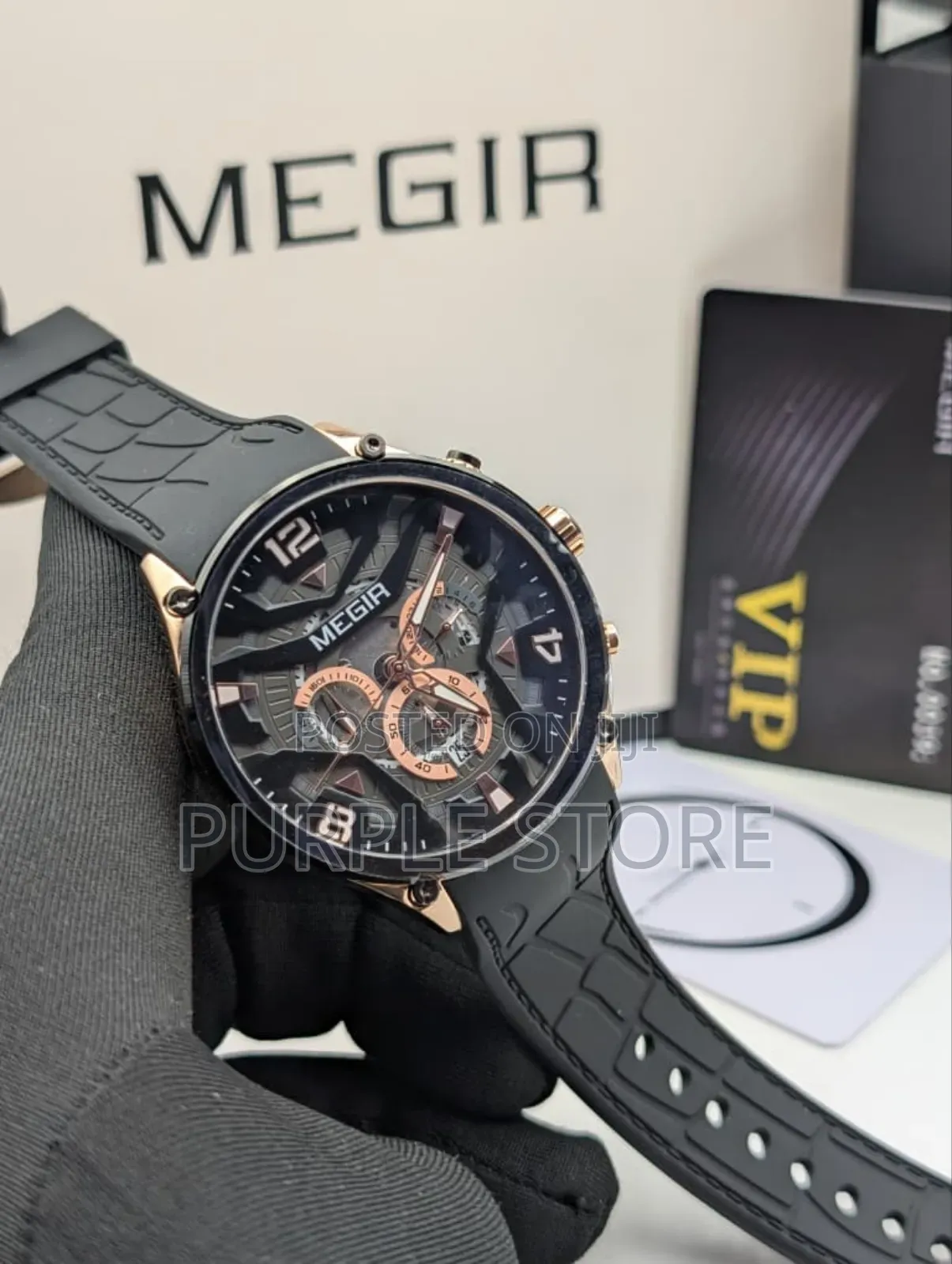 Megir Vip Solid Quality "Chronograph" _Watches
