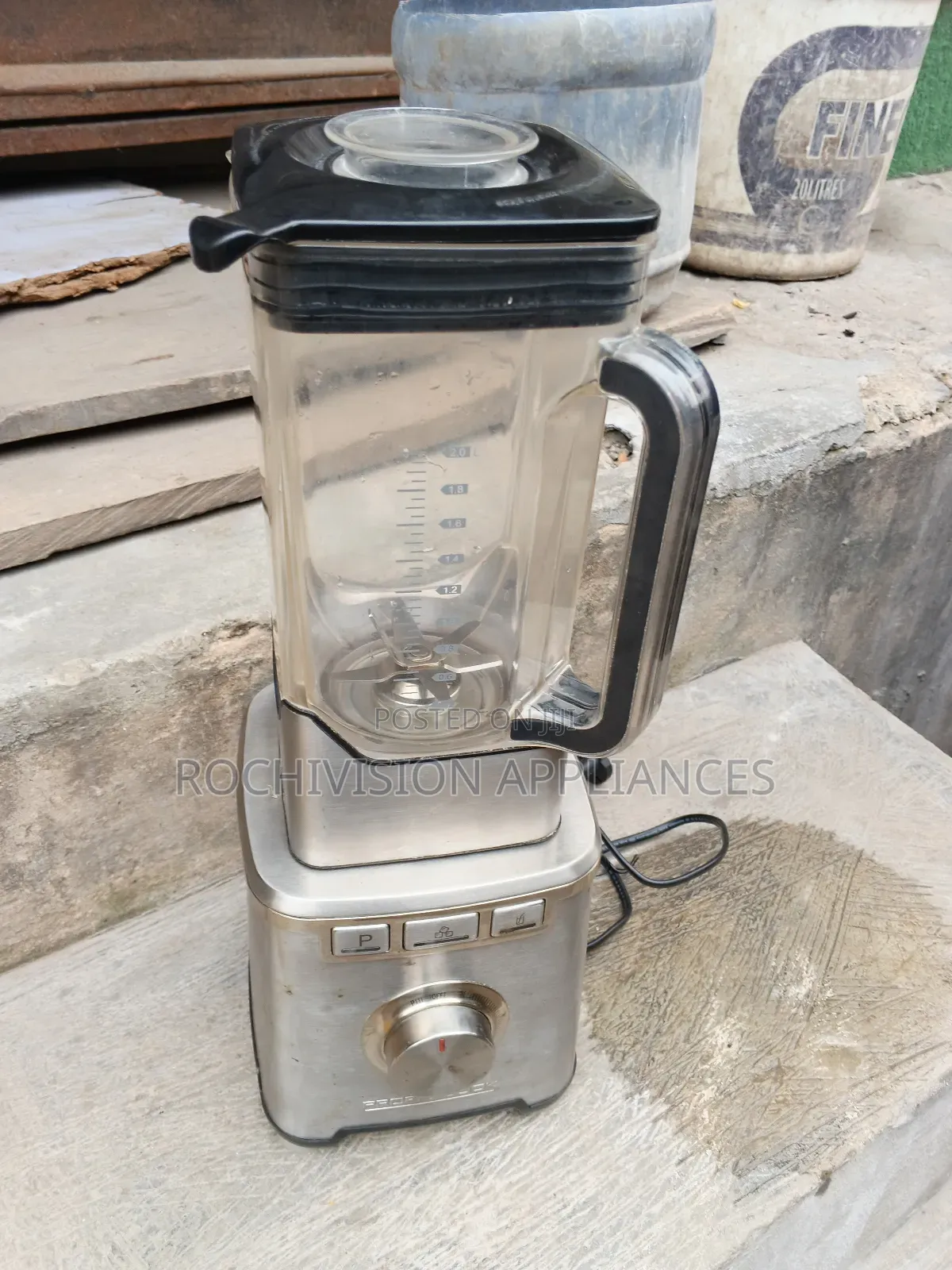 Profi Cook Powerful Industrial Blender Heavy-Duty Blender 2000watts