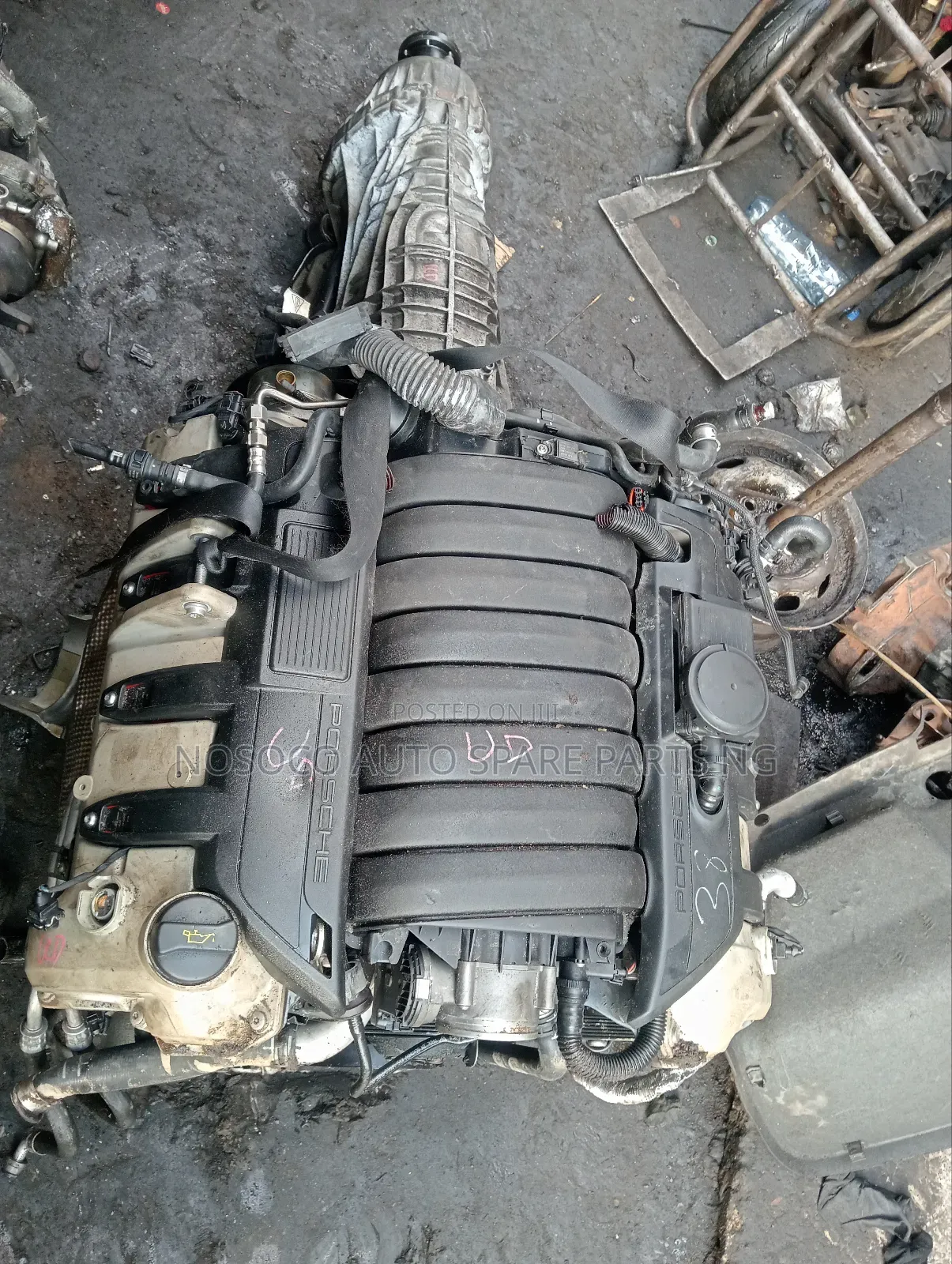 Complete Engine And Gear Porsche Panamera V8