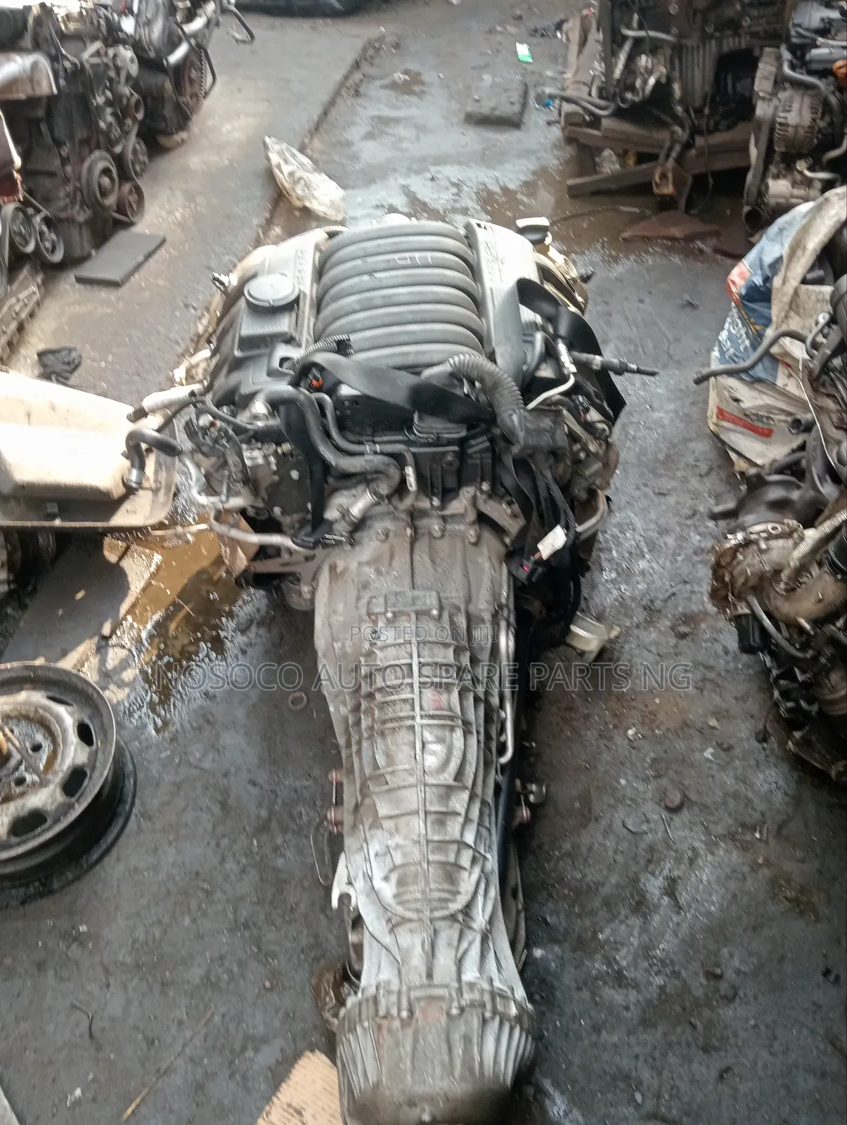Complete Engine And Gear Porsche Panamera V8