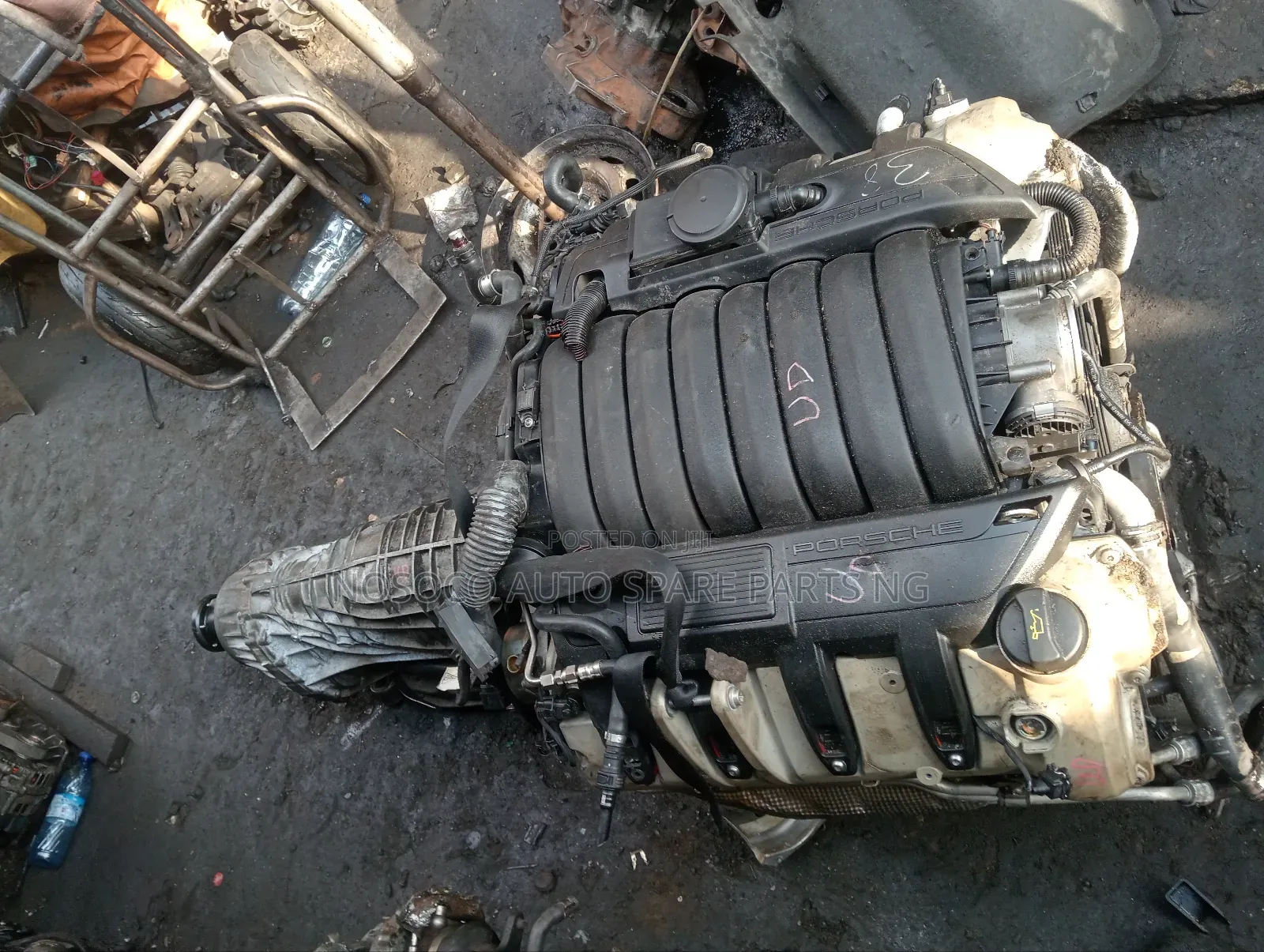 Complete Engine And Gear Porsche Panamera V8