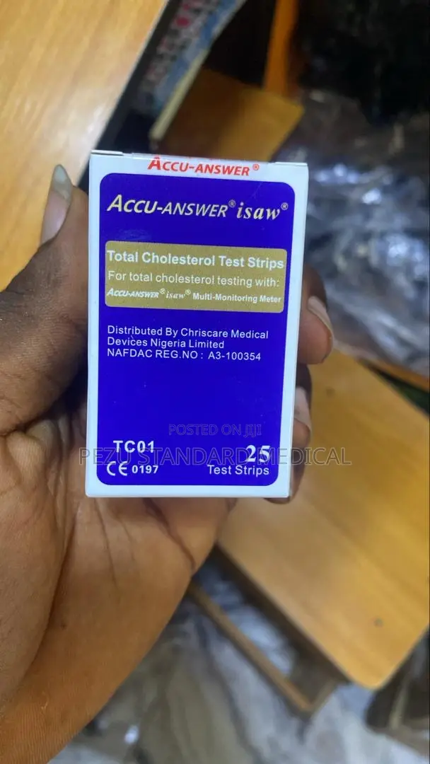 Total Cholesterol Test Strips