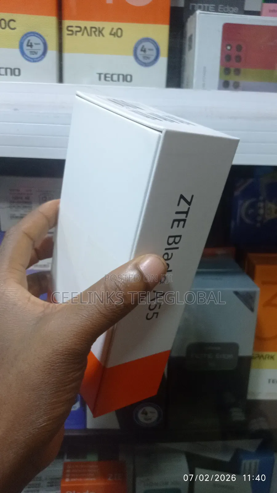 New ZTE Blade A55 128 GB Black