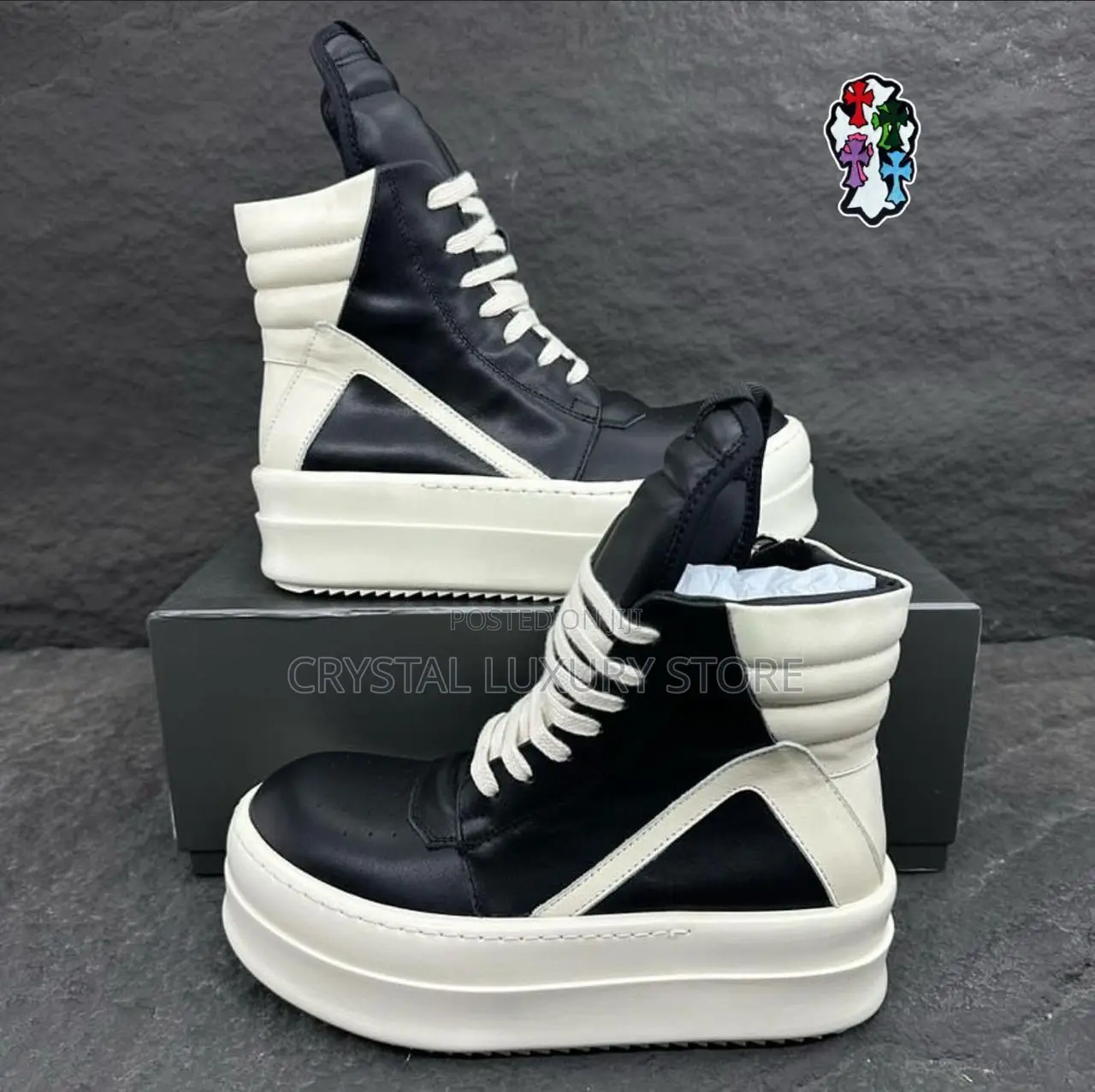 Rick Owens Quality Luxury Men Sneakers