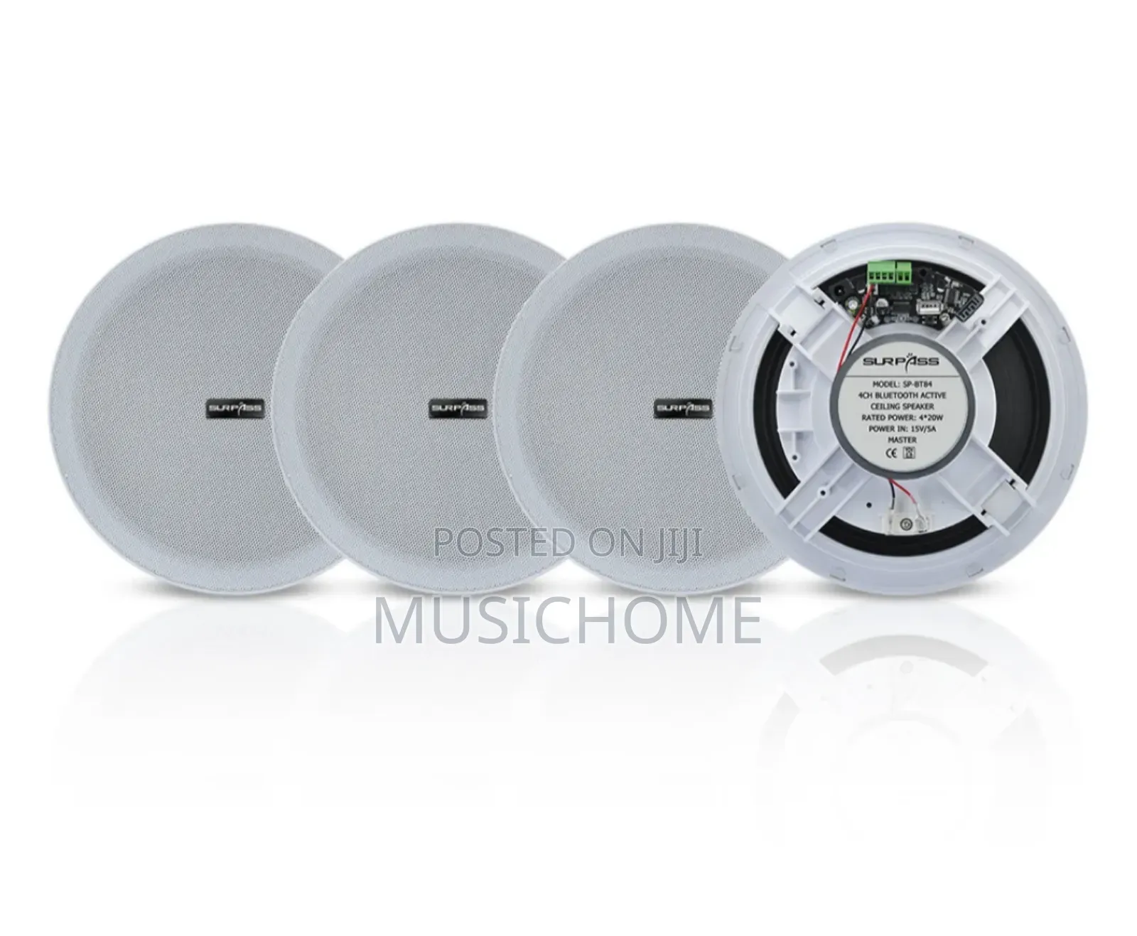 8inches Frameless 4in1 Bluetooth Ceiling Speaker