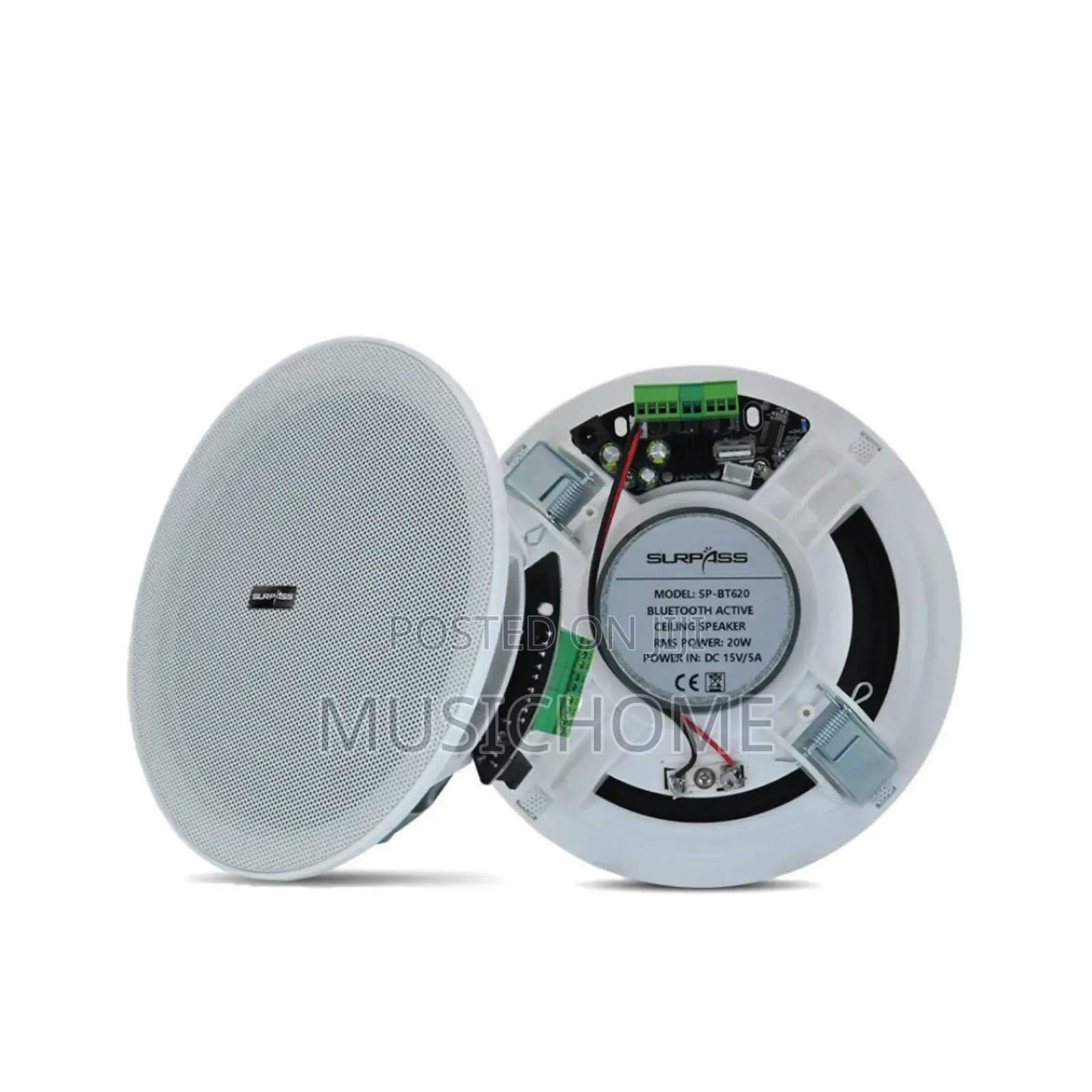 2in1 6inches Portable Bluetooth Ceiling Speakers