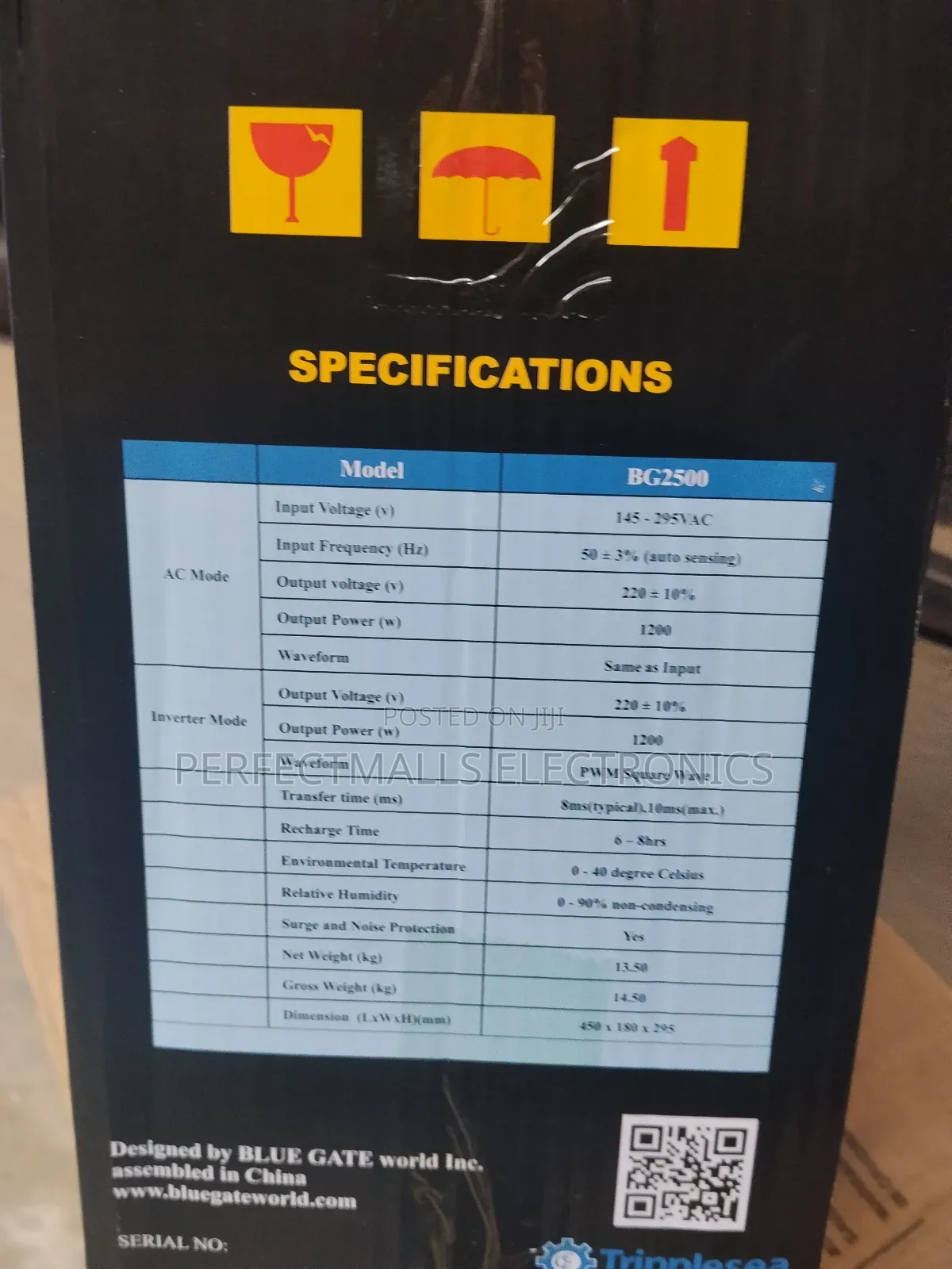 Bluegate 2.5kva Line Interactive Ups Bg2500