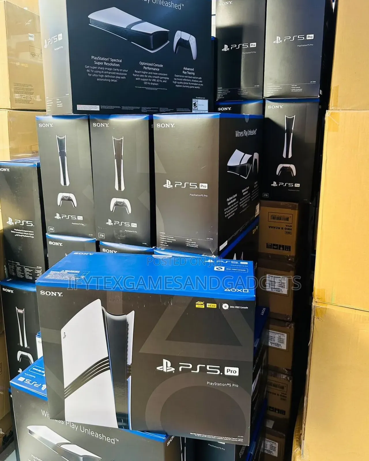 Sealed Brand New Carton Ps 5 Pro 2tb