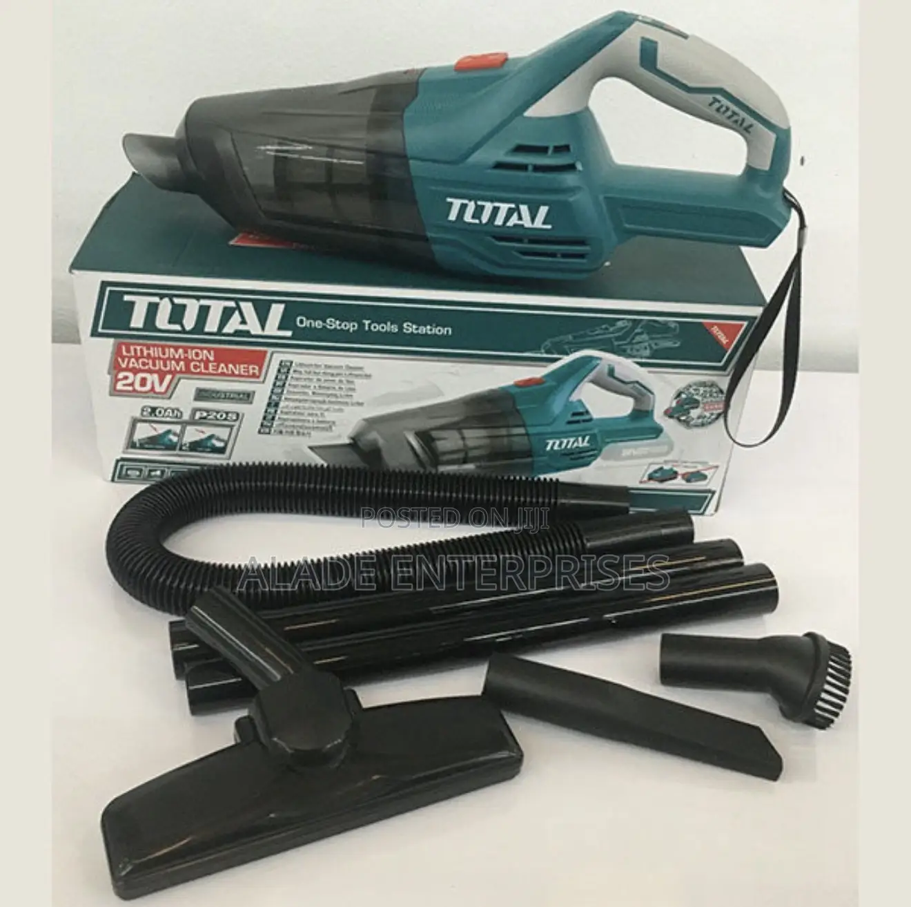 Total 20v Cordless Vacuum Cleaner With Battery And Charger
