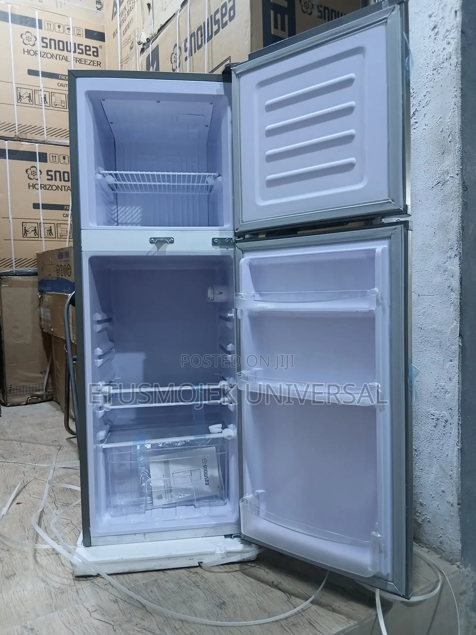 150litres Energy Saving Snowsea Double Door Refrigerator
