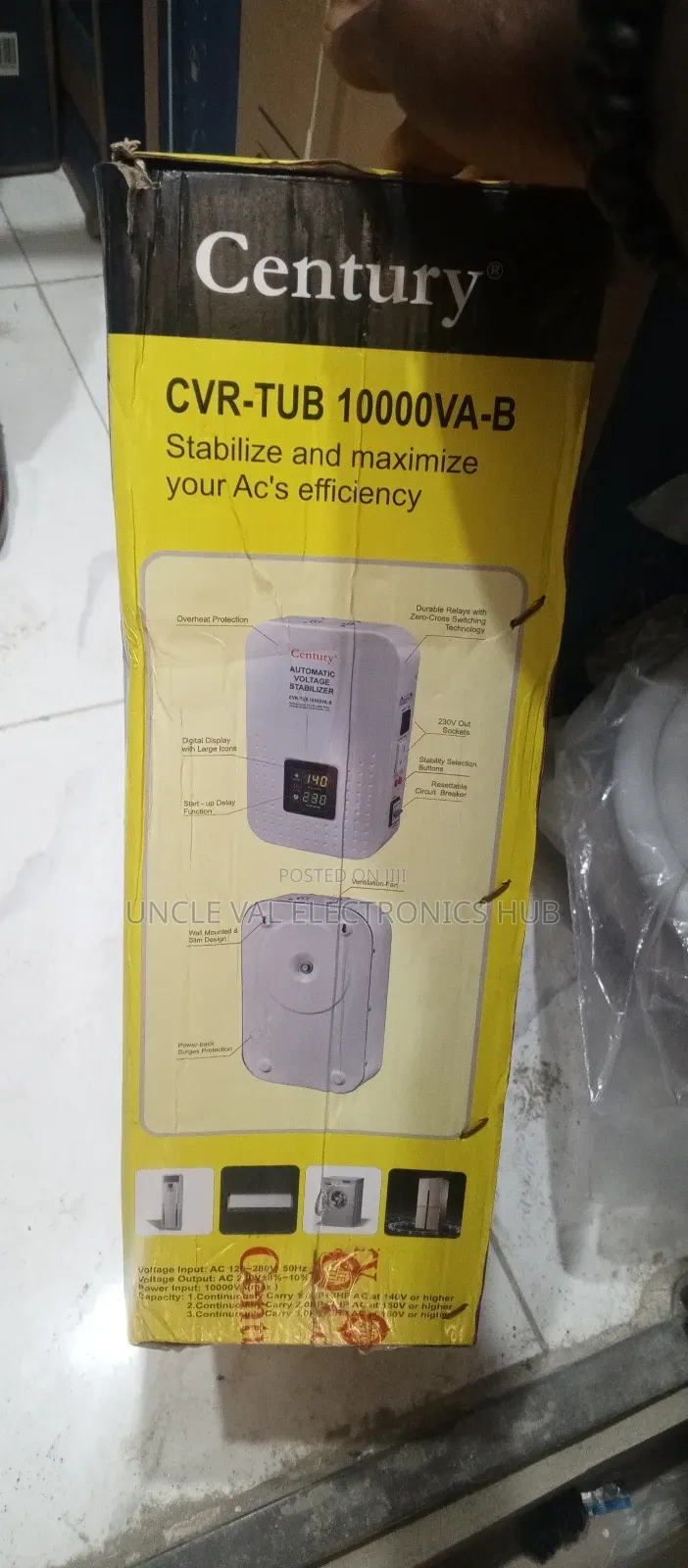 Century 10kva Wall Stabilizer