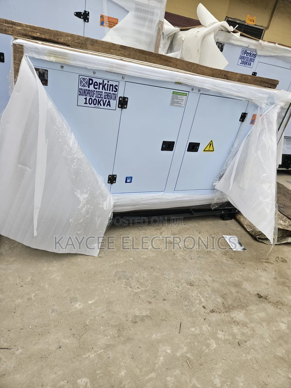 100kva Soundproof Diesel Generator – 24/7 Stable Power