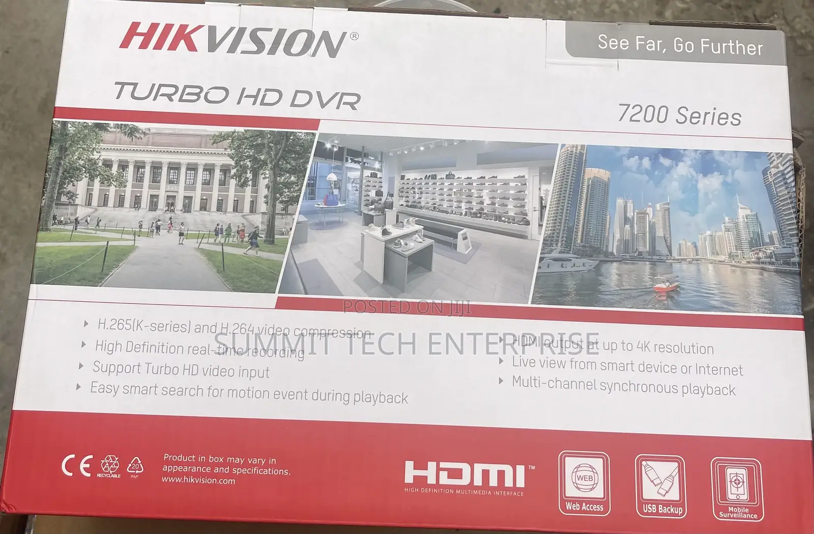 Hikvision 16ch DVR Up to 5mp