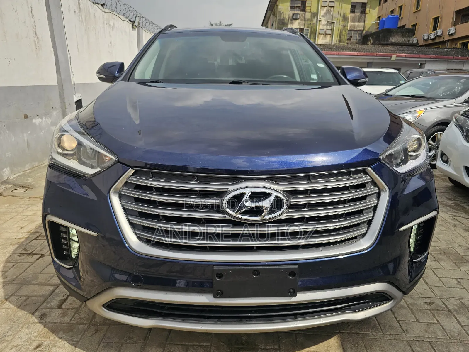 Hyundai Santa Fe Limited Ultimate AWD 2018 Blue