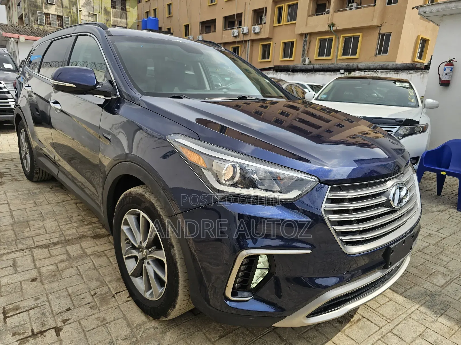 Hyundai Santa Fe Limited Ultimate AWD 2018 Blue