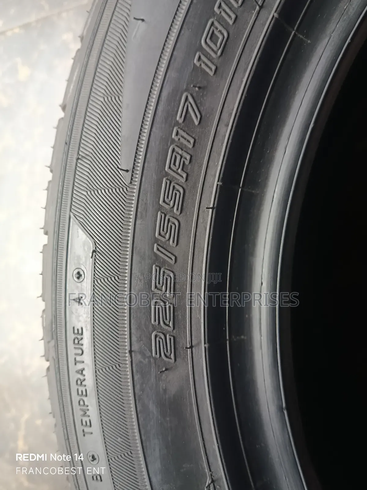 225/55r17 Dunlop Tire