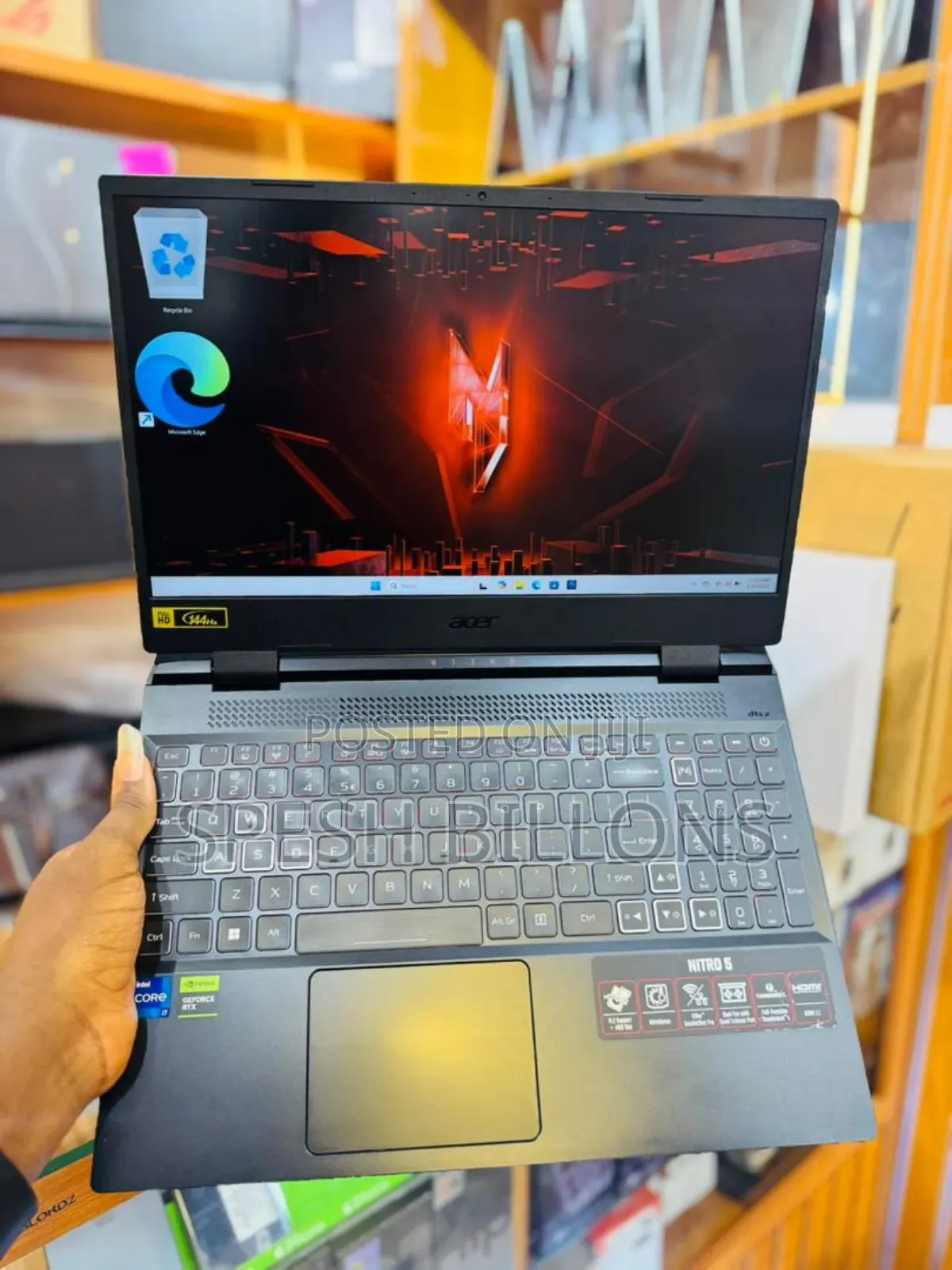 New Laptop Acer Nitro 5 16GB Intel Core I7 SSD 1T