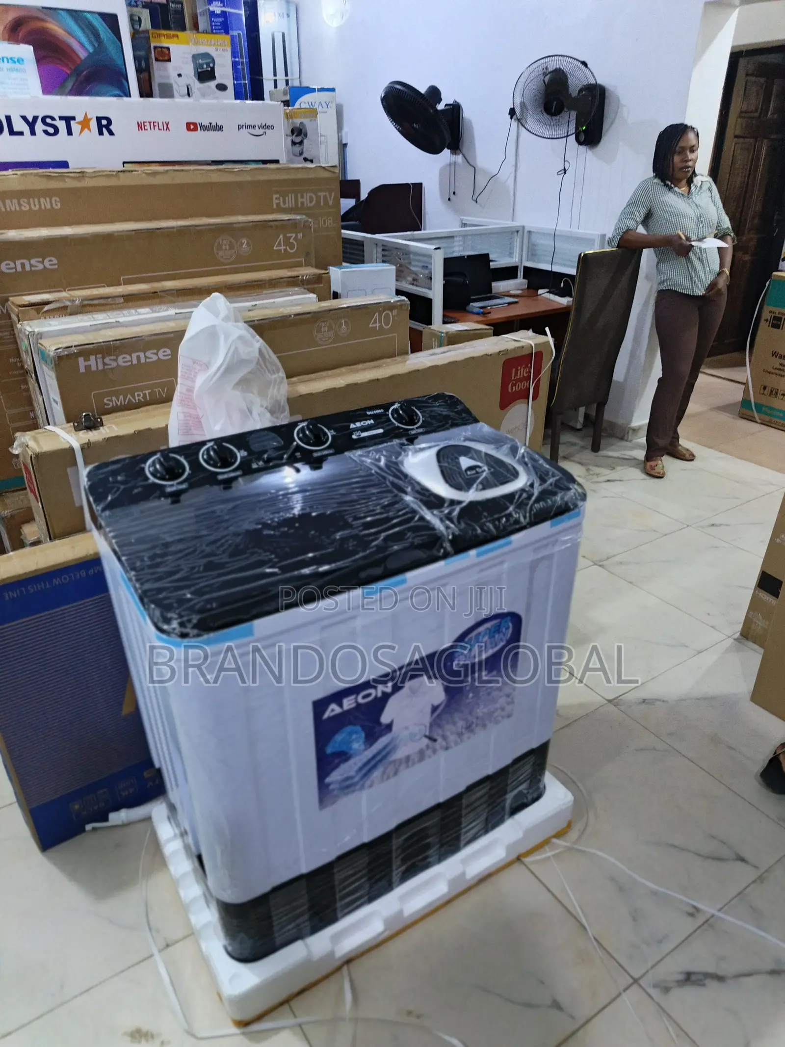 Long-Lasting Aeon 13kg Twin Tub Washer Awm 13tt