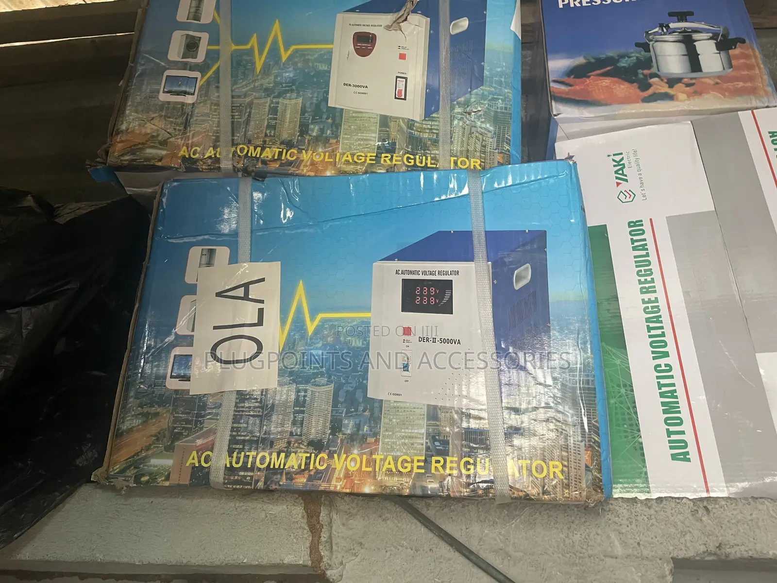 5000w Heavy Duty Voltage Stabilizer (Protect Appliances) Free Delivery