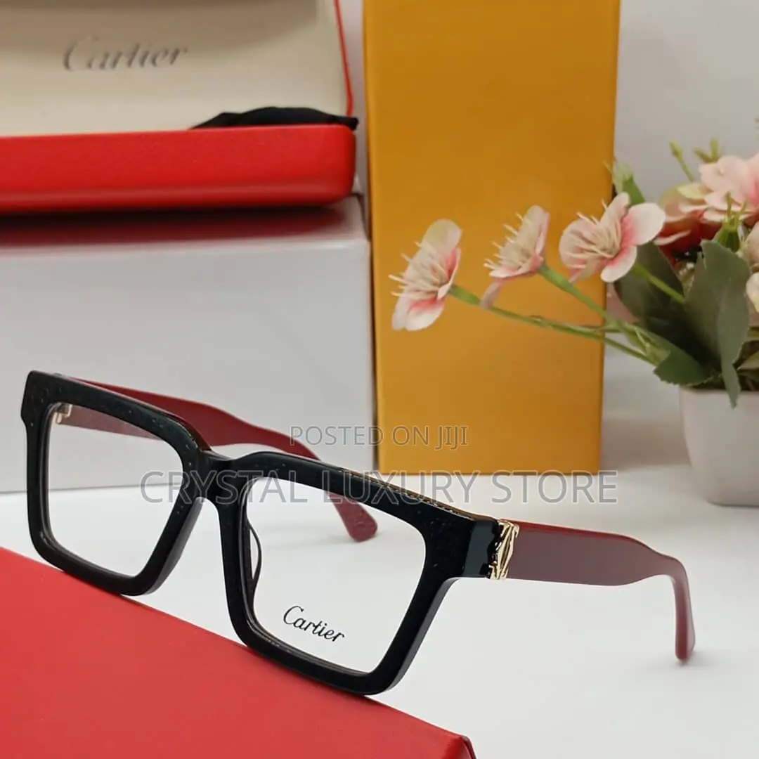 Cartier Quality Luxury Men Frame Glasses