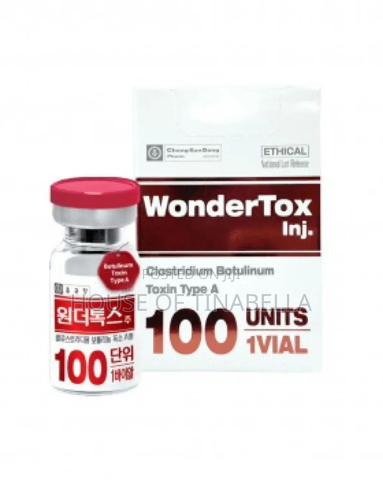 Wondertox 100 Units (Clostridium Botulinum Toxin Type A)