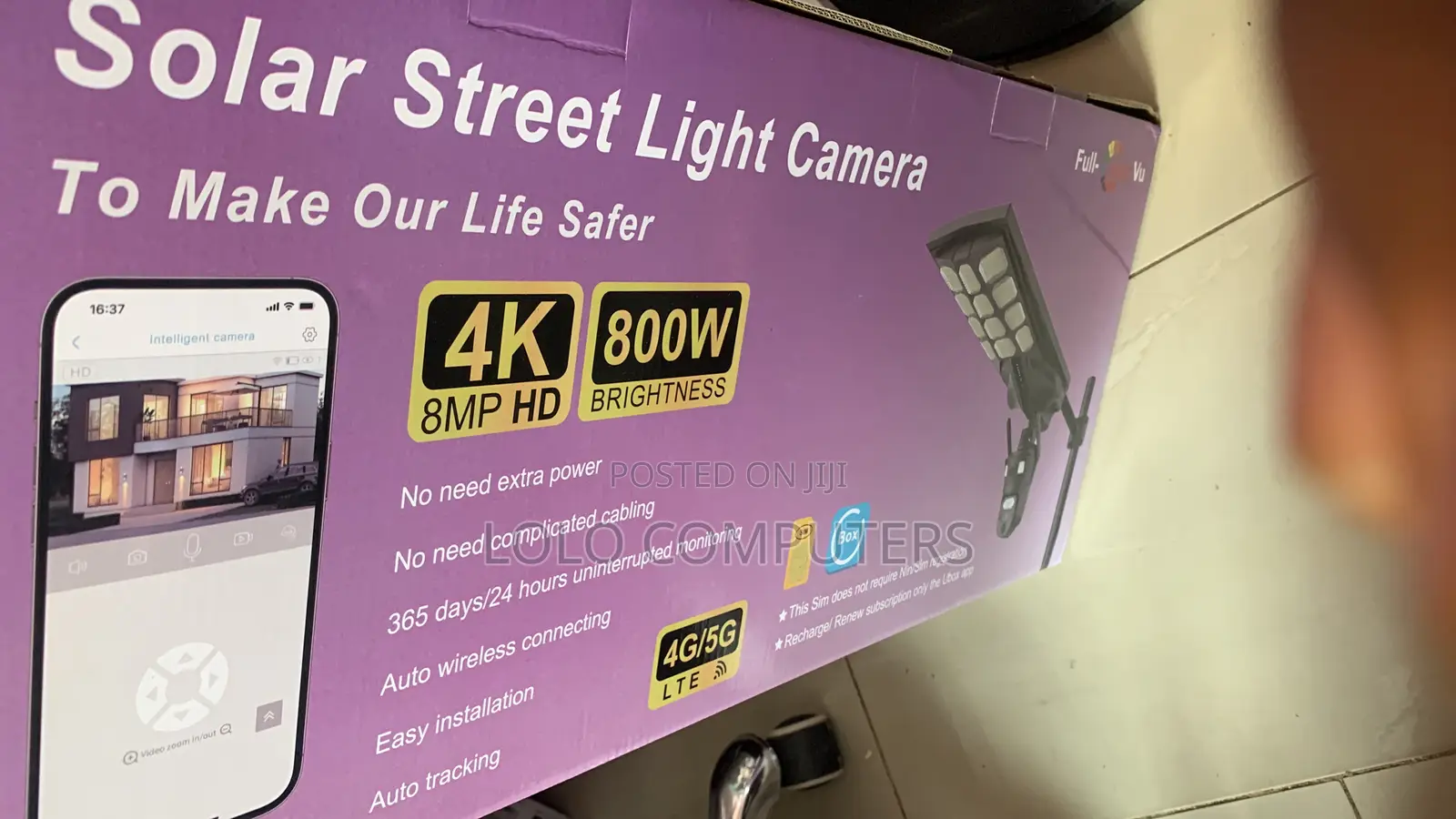 Solar Street Light Camera