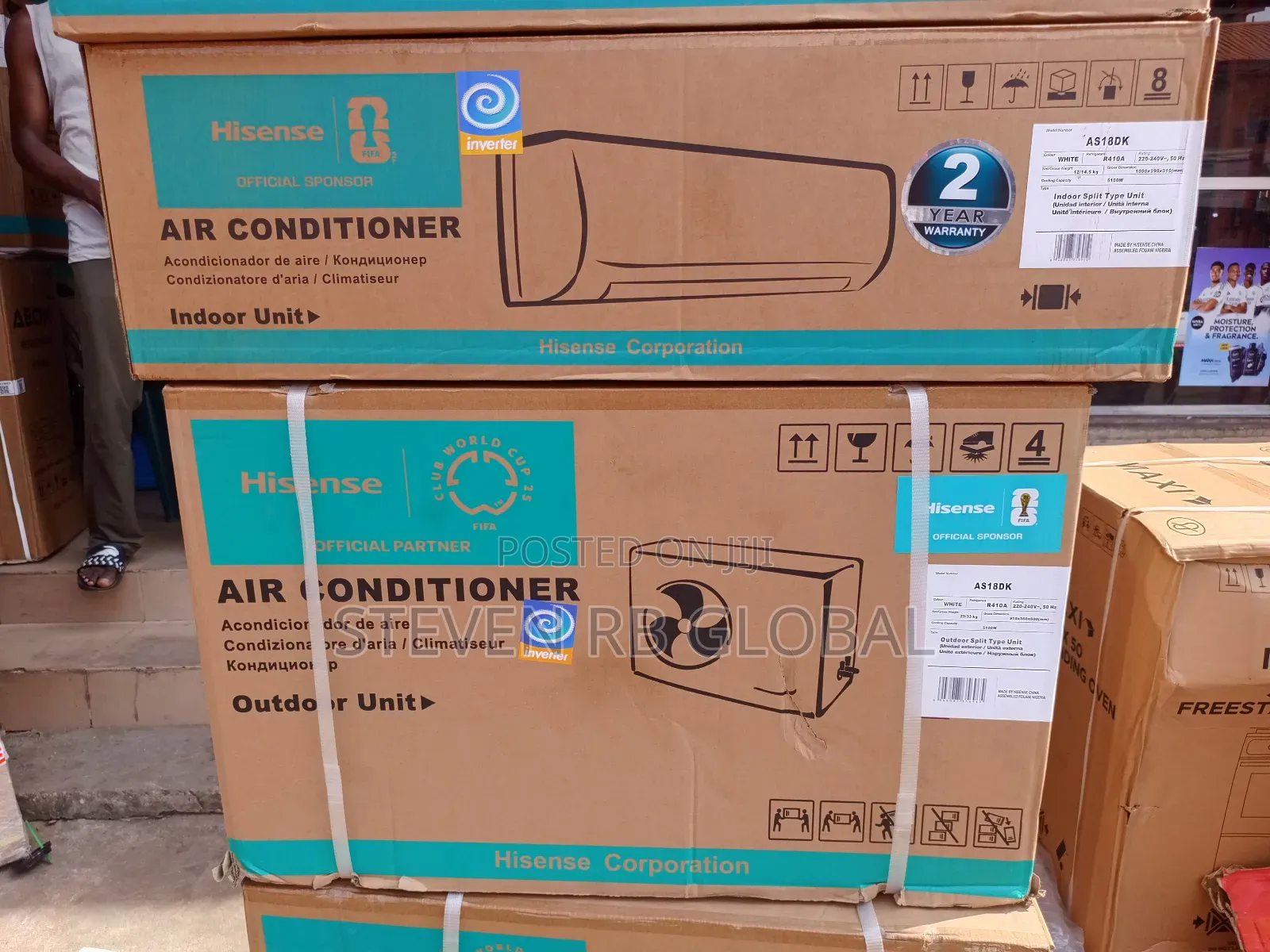 Hisense 2.0hp Inverter Split Air Conditioner – White