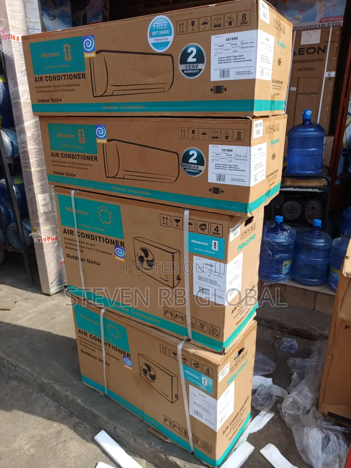 Hisense 2.0hp Inverter Split Air Conditioner – White