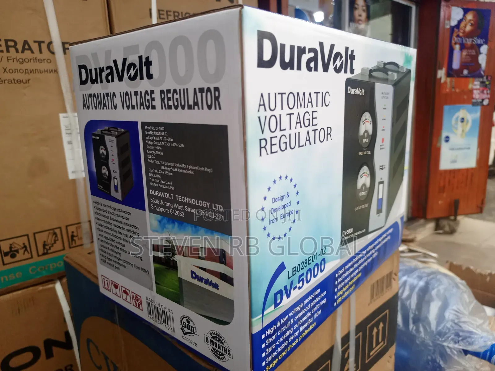 Duravolt Dv-5000 Automatic Voltage Regulator (5000va)