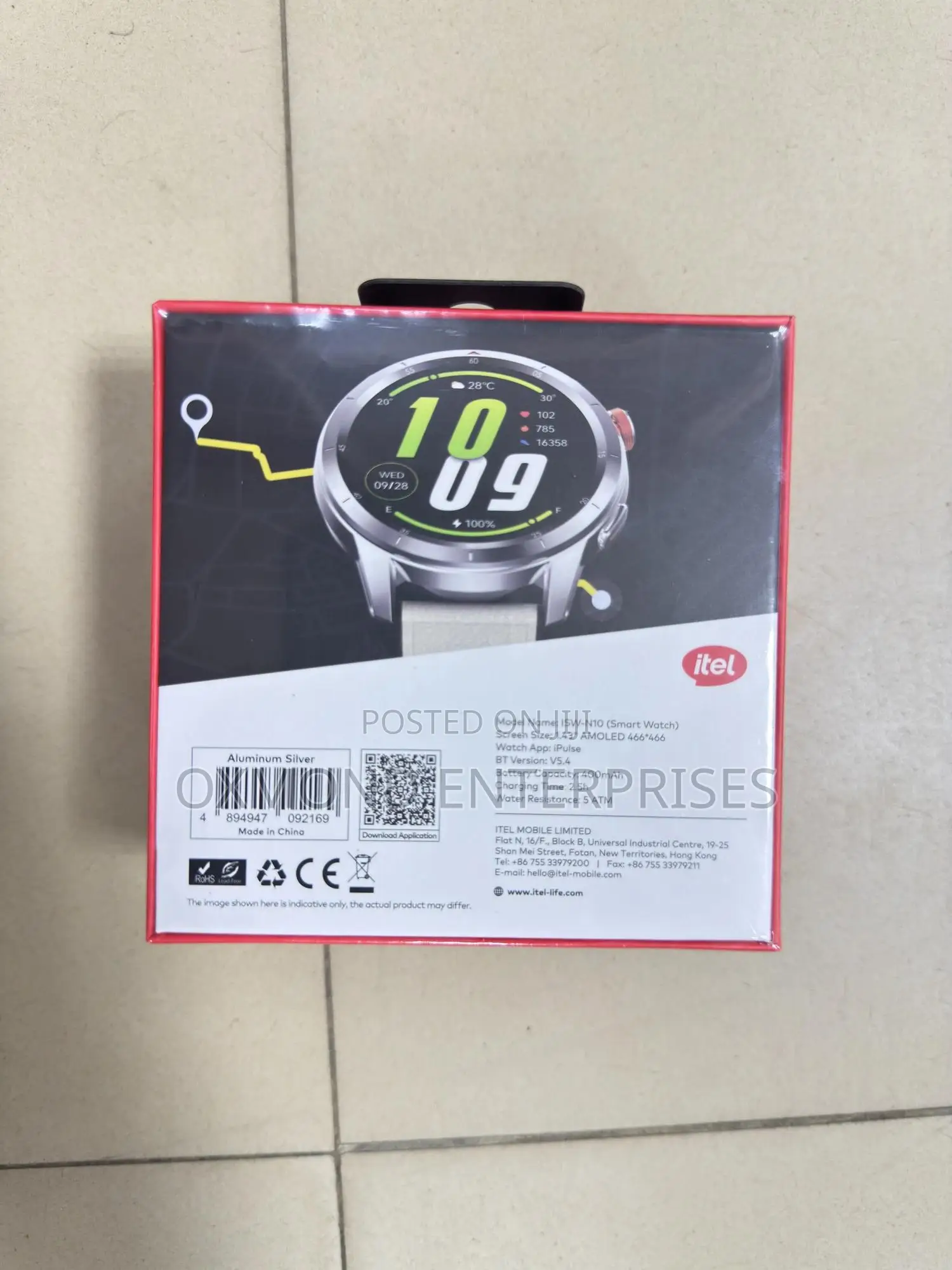Itel Smart Watch Apex N10