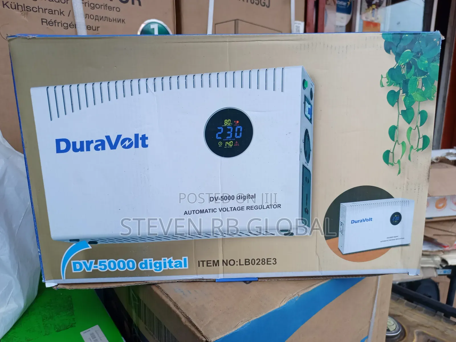 Duravolt Dv-5000 Digital Wall Voltage Stabilizer – 5kva