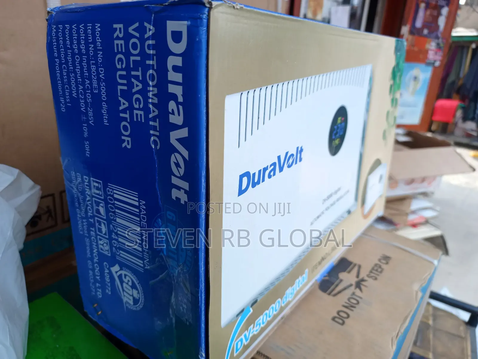Duravolt Dv-5000 Digital Wall Voltage Stabilizer – 5kva