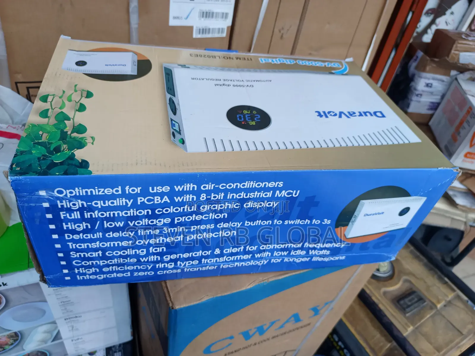 Duravolt Dv-5000 Digital Wall Voltage Stabilizer – 5kva