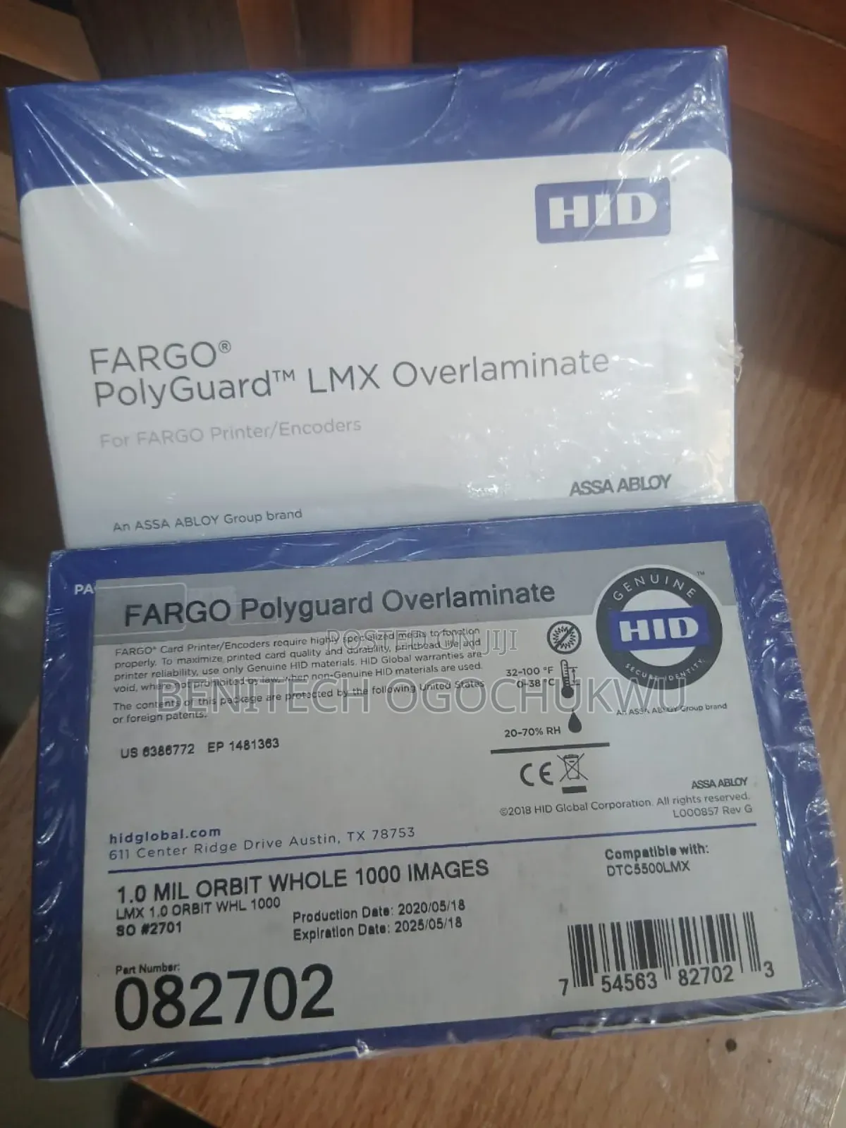 Hid Fargo 82702 Holographic Polyguard Wasteless Laminate