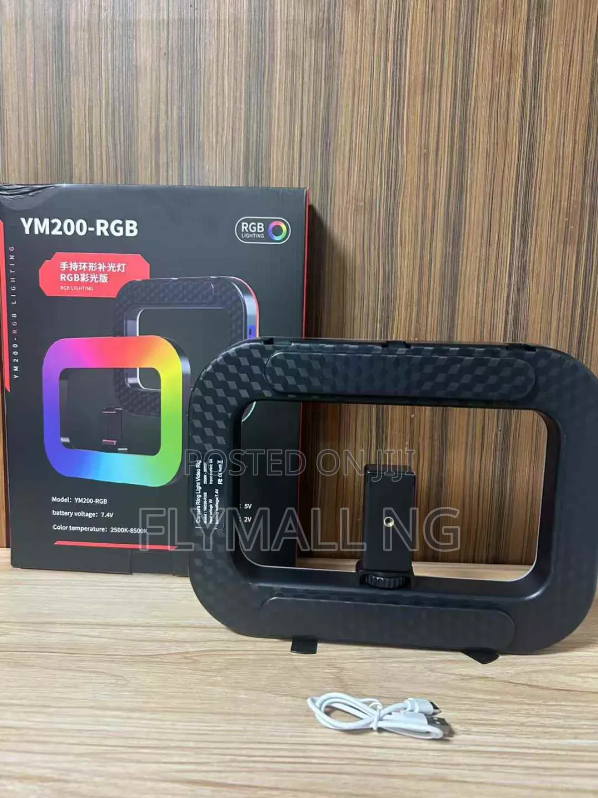 Ym200-RGB Handheld Led Ring Fill Light
