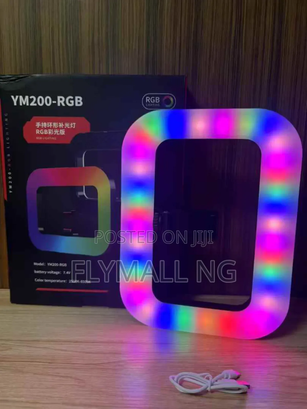 Ym200-RGB Handheld Led Ring Fill Light