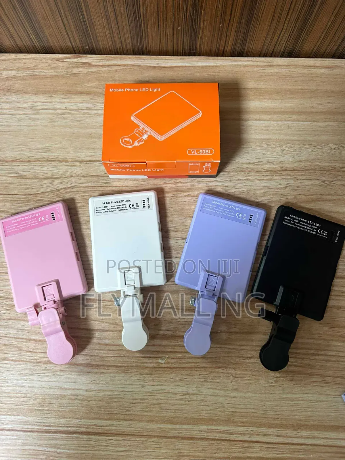 Vl-60bi Rechargeable Mobile Phone Led Light