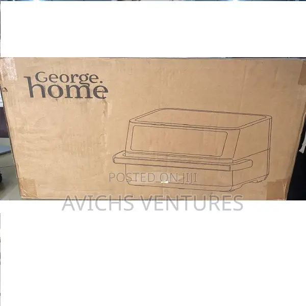 George Home Multi-Drawer Air Fryer - 11l - 2800w - Black