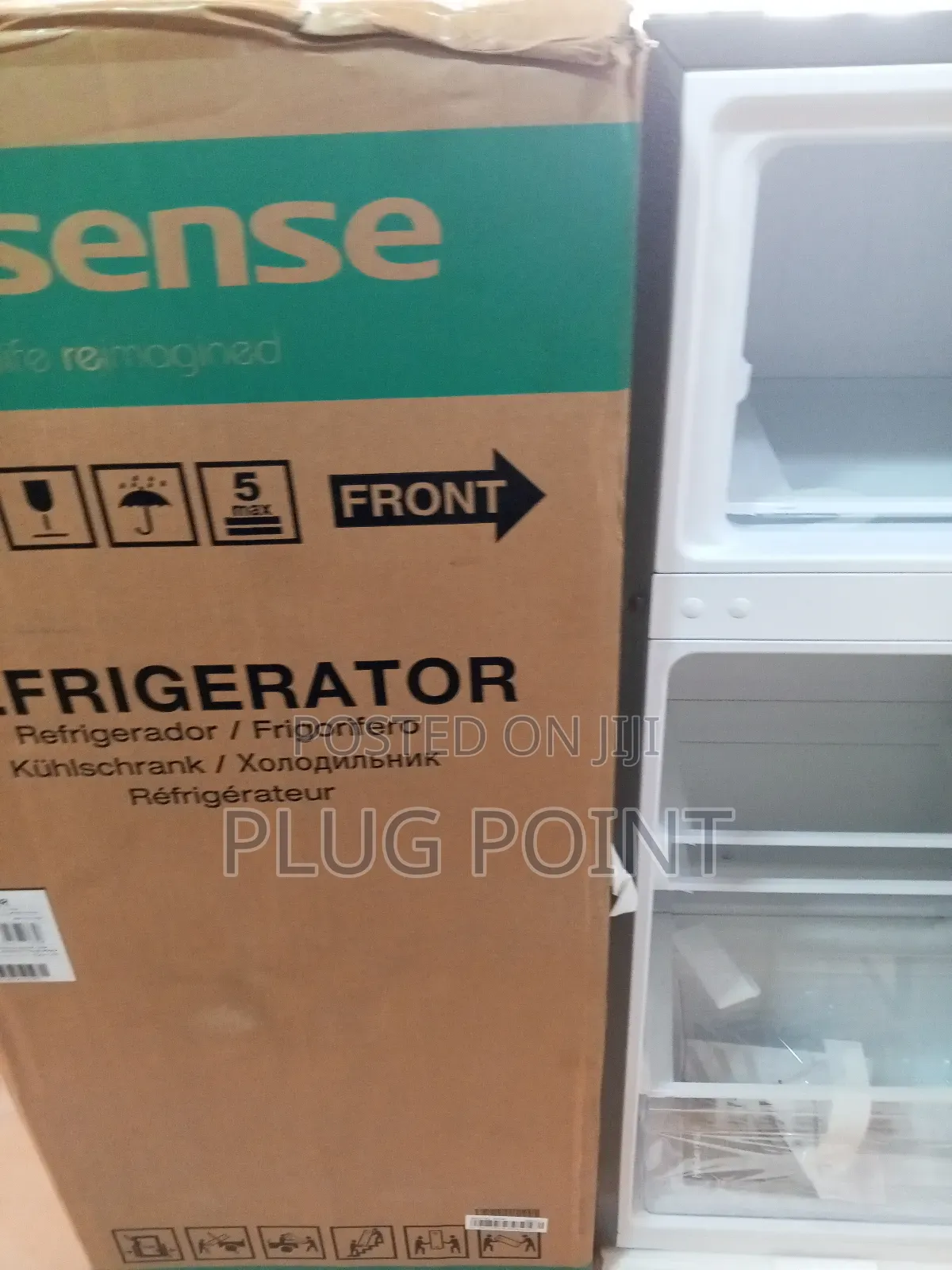 Hisense 124l Single Door Fridge With Fast Cooling