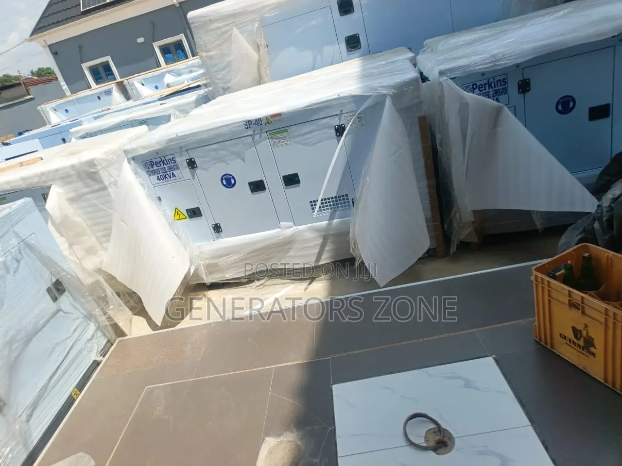 40kva Perkins Power Diesel Generator With Silent Canopy